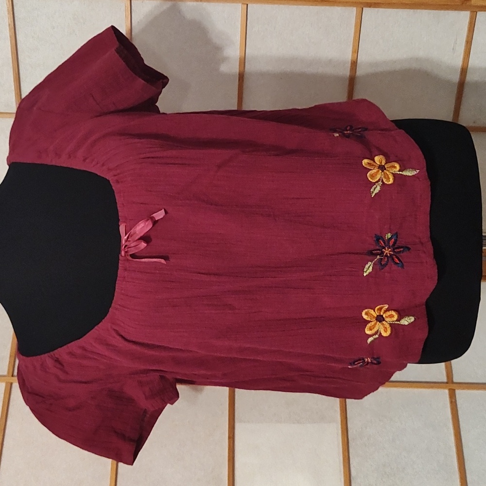 Crop top purple